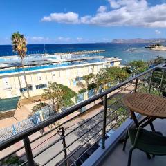 Sea View Modern 2BR Top Floor on Nea Chora Beach