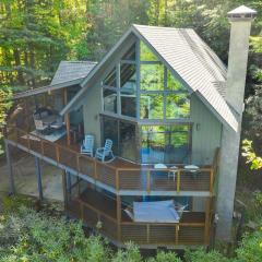 Blue Ridge Pkwy View and Deck Brevard Home!