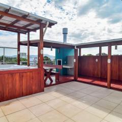 Luxo Cobertura c/ Jacuzzi, 100m da Praia ING4403