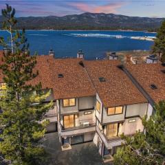 Shores Lakefront Condo - Walk to Village, Lake Views, Deck with BBQ