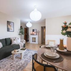 Appartement avec Rétroprojecteur, Babyboot avec belle vue et proche gare