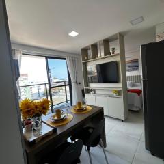 Lindo flat no compact Tambaú 8 andar em Tambaú vista para o mar