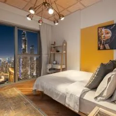 Exclusive Front Row Seats to Burj Khalifa Fireworks from Penthouse Level, Downtown Dubai