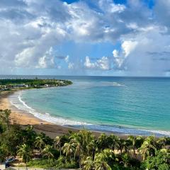 Beachfront condo at Costa Azul