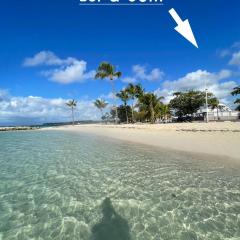 Plage St-Anne T2 duplex sans vue