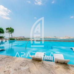 Beach Vista - Private Beach & Palm Jumeirah Views
