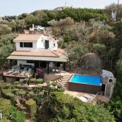 Villetta with heated pool and panoramic view
