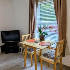 City centre apartment with south facing patio, 10 minutes walk to the harbour