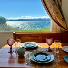 Lake bandurrias con vista infinita al Nahuel