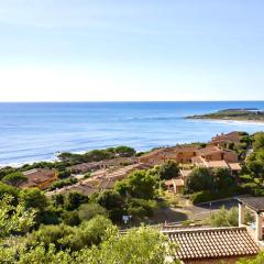 Village in Porto Corallo just 200 meters from the beach, apartments with private outdoor area