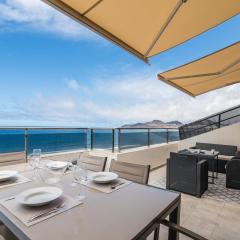 Spacious Two Bedroom Apartment with Terrace right on the Surf Beach