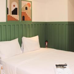 Minimalist Design Studio at Meikarta Apartment By Travelio