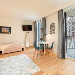 Urban Stylish Studio with Balcony