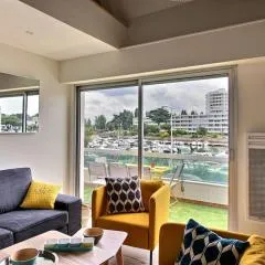 Le Pouliguen appartement 2 chambres avec sur le port