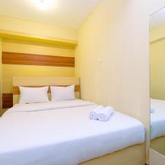 Best Deal and Modern 1BR Green Pramuka City Apartment By Travelio