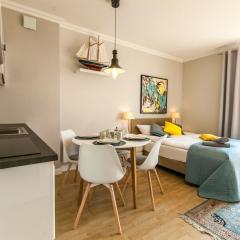 Uroczy Apartament z Parkingiem Sopot