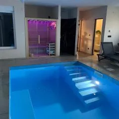 Villa Granea with indoor heated pool and sauna