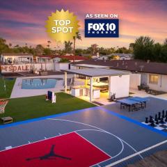 Sportscourt Pool Hot Tub Game Room Playground