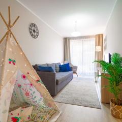 Lulu Apartments - ASTRID - Apartament dwupokojowy blisko morza - Resort Kołobrzeg parking i basen z sauną w cenie