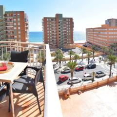 Seafront Apt in Arenales Beach, Pool & Parking