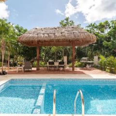 Departamento 2, Tulum Country Home, con Muelle de Pesca, Club de Playa, Alberca, Cenote y Campo de Golf, Contrata Day Pass Bahia Principe