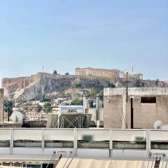 Penthouse with Terrace and Acropolis View - Themelio Suites