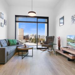 Apt w Downtown View & Garage Parking