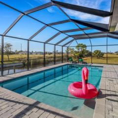 New Construction With heated Pool and Pier! Great for 2 Families!