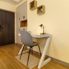 elegant beautifully furnished two bedroom apartment with heated swimming pool fully equipped gym ample parking space and children playing ground and unbeatable scenic city views