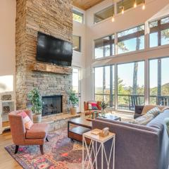 Modern Mtn Cabin with Deck and Views in Blue Ridge!