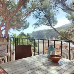 Tamariu Roca Rubia 1- Very cozy, terrace and balcony with stunning views
