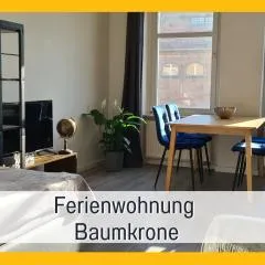 Lichtdurchflutete moderne Stadtwohnung, Küche, Waschtrockner, SmartTV