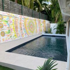 Wahoo lodge, piscine privée, orient bay