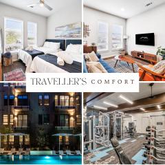 Downtown Fort Worth Luxe Retreat, Pool, Gym, Parking