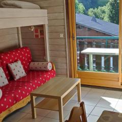 Studio confortable Châtel - 4 pers, balcon et casier à skis - FR-1-676-98