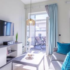 Admiralssuite - Exklusive 5-Sterne-Ferienwohnung mit Westbalkon in der Seefahrtsschule Wustrow