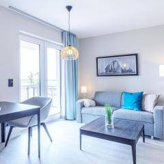 Kleine Strandmuschel mit Südbalkon