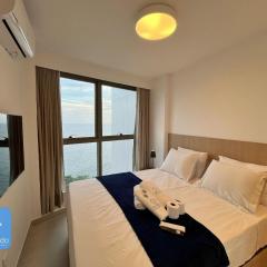 Beach Class Com Varanda e Vista Mar