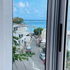 Stunning beachfront apartment, Seaview, 20 metres from beach