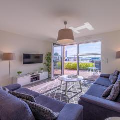 Atlantica - Apartment in der Hafenresidenz mit Wellness & Müritzblick