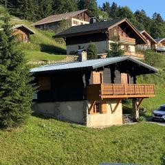 Chalet cosy à Crest-Voland – 6 personnes, cuisine équipée, salon TV, proche pistes et nature - FR-1-733-154