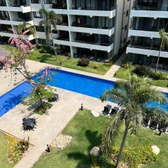 Nuevo Vallarta Condo nuevo y moderno a 5 min de playas PTRC17