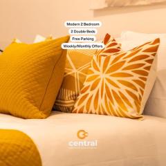 Court Street by CENTRAL SERVICED APARTMENTS - 2 Bedroom - Modern - Sleeps 4 - 2 x Double Beds - Free Street Parking - Fully Equipped - Short & Long Term Stays Available - Contact Us for your Requirements