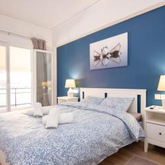 Sweet 2 bedroom apartment in Greek colors