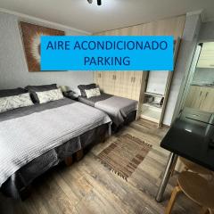 Departamento Studio - Carrera - Factura - Central - Empresas - Parking - Wifi - Aire acondicionado