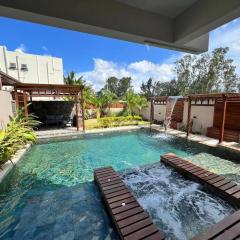 Villa Cookie le Coquin, 3 chambre au centre de Grand Baie, jacuzzi