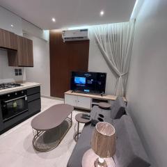 شقة بغرفة نوم وصالة ومطبخ 3