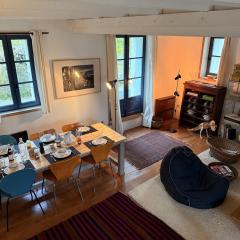 Maison de charme près de Genève, vue et terrasse - idéal familles!