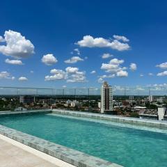Depa con gym y piscina cerca del Paseo La Galería