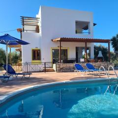 Villa Helios, private gated pool + big patio